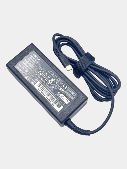 Acer 19V 3.42A 65W Type-C noutbuk zaryadlovchi qurilmasi, Type-C vilkasi bilan