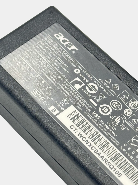 Acer 19V 3.42A 65W Type-C noutbuk zaryadlovchi qurilmasi, Type-C vilkasi bilan