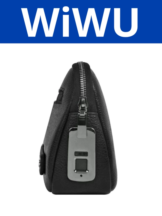 WIWU Alpha Fingerprint Lock Clutch Bag-Премиум клатч с замком по отпечатку пальца