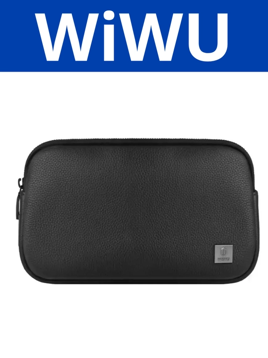 WIWU Alpha Fingerprint Lock Clutch Bag-Премиум клатч с замком по отпечатку пальца