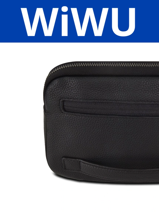 WIWU Alpha Fingerprint Lock Clutch Bag-Премиум клатч с замком по отпечатку пальца