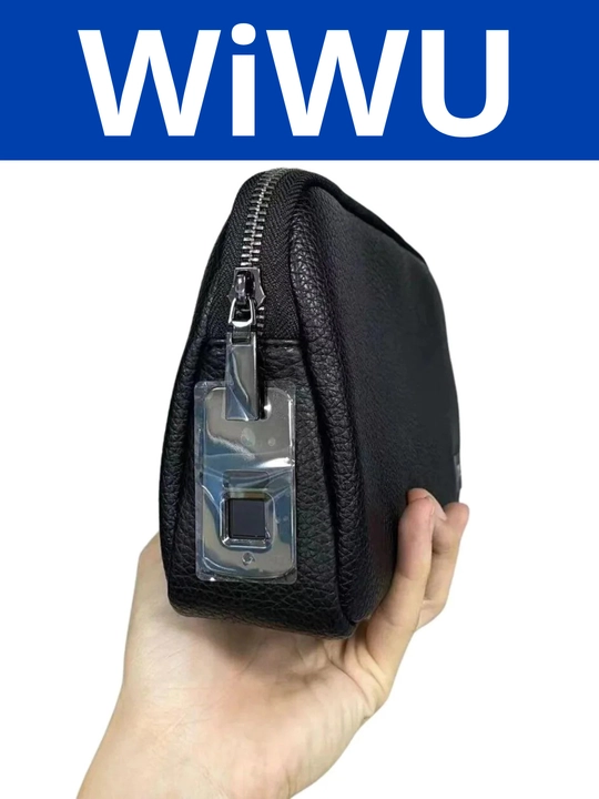 WIWU Alpha Fingerprint Lock Clutch Bag-Премиум клатч с замком по отпечатку пальца