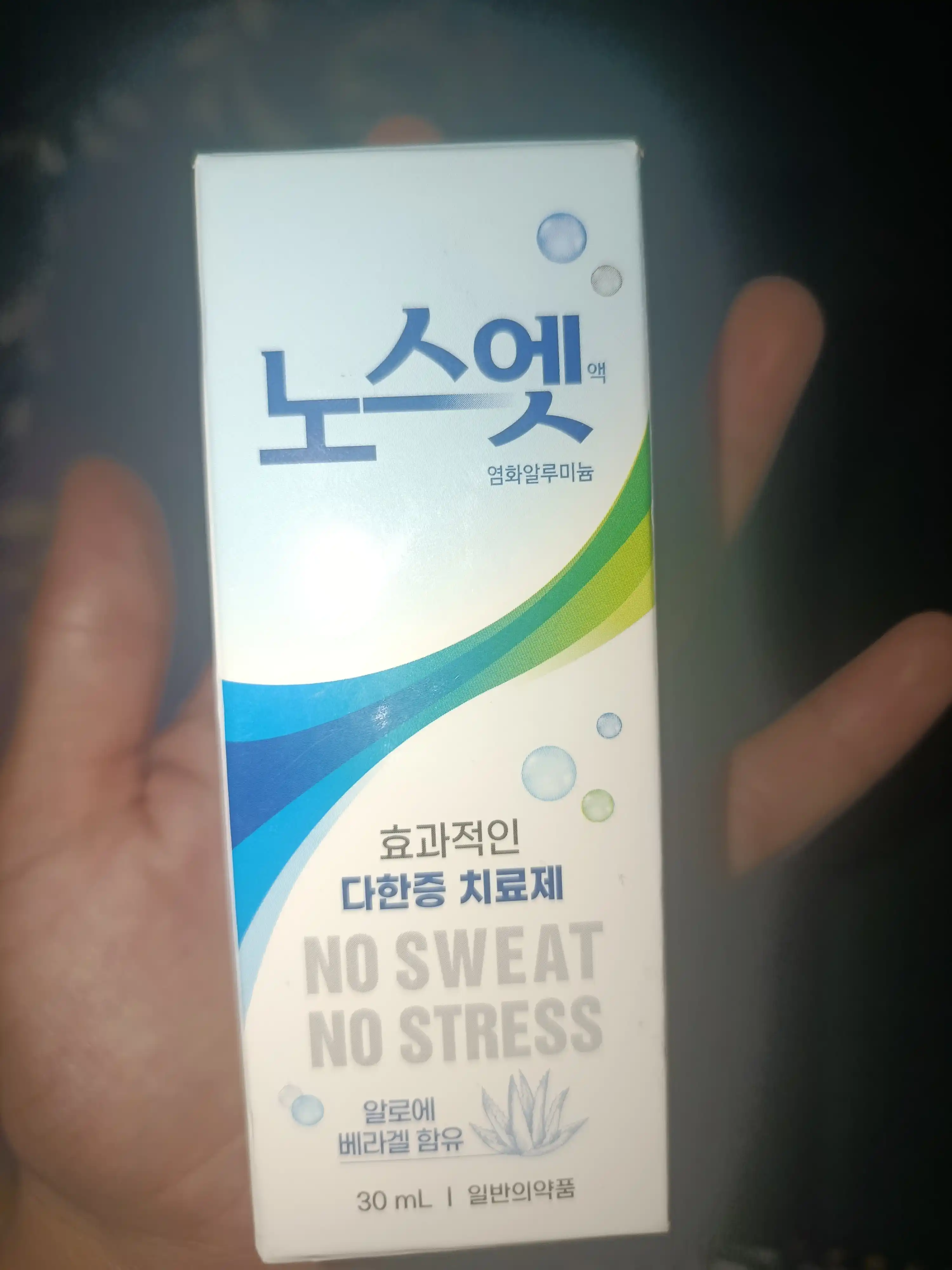 Корейский дезодорант No Sweat No Stress, против избыточного потоотделения, 30 мл