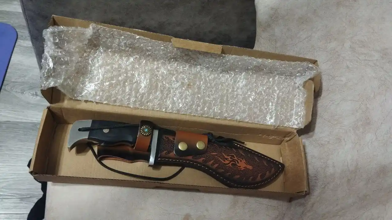 Machete g‘ilofli sayyohlik pichog‘i bogbop ov qilish baliq ovlash sayohat va kemping uchun