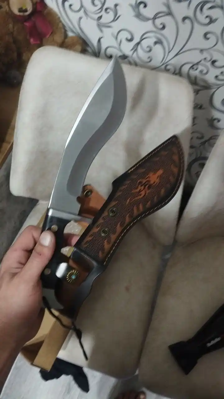Machete g‘ilofli sayyohlik pichog‘i bogbop ov qilish baliq ovlash sayohat va kemping uchun