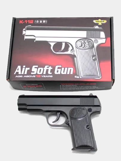Оружие Glock AirSoft, металлический пистолет для детей, пневматический