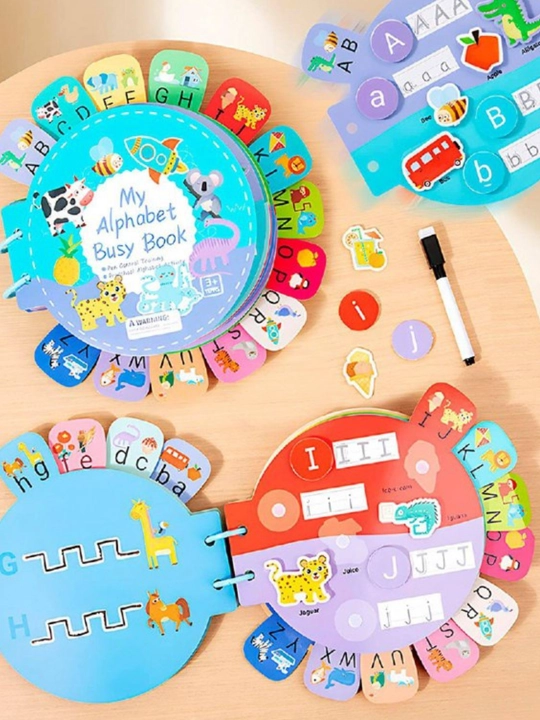 Развивающая книга Бизибук Montessori (Busy Book)