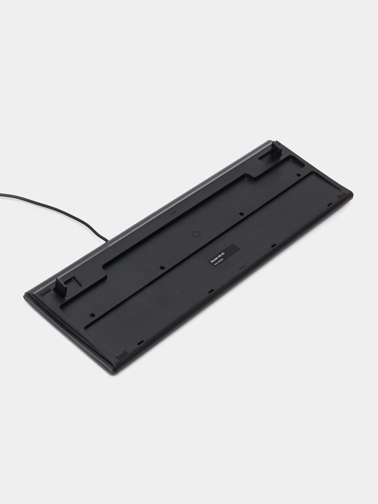 Компьютерная клавиатура A4TECH KR-83 USB проводная черная, для дома и офиса