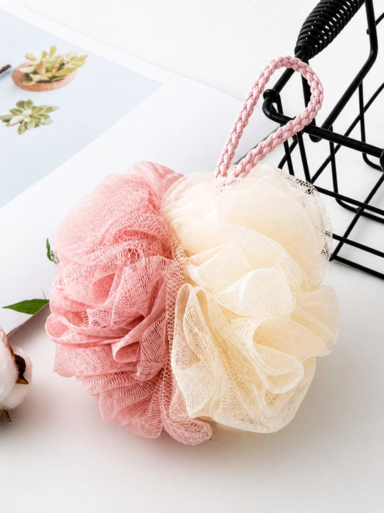 Мочалка банная, сетка loofah для душа, мягкая губка  - 