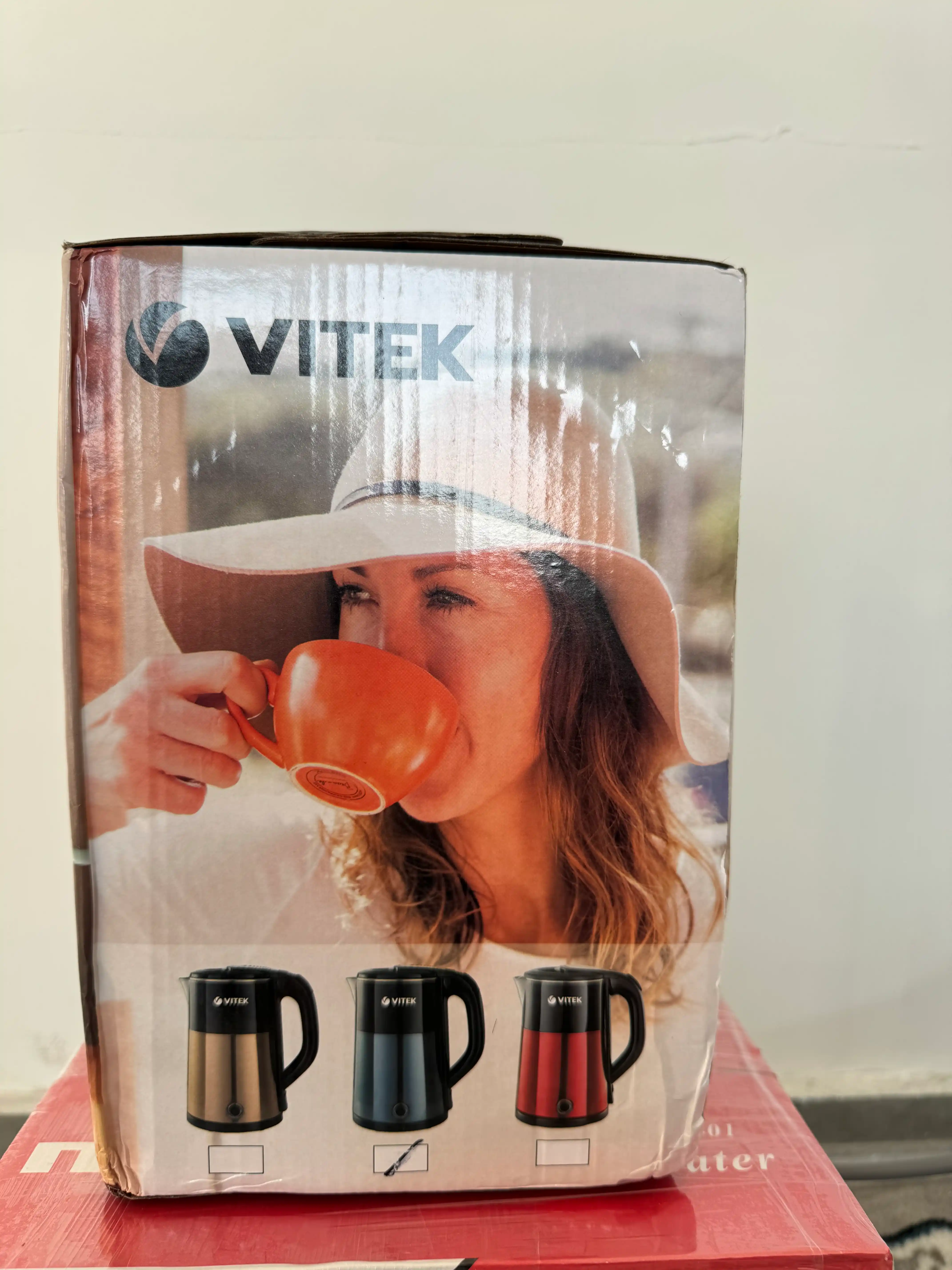 Metall elektr choynak VITEK VT-133 – yorqin LED yoritgichli