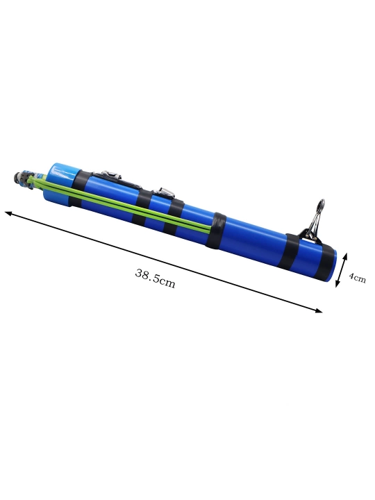 Portativ mini baliq ovlash qarmog‘i, ixcham cho‘ntak fishing rod komplekti
