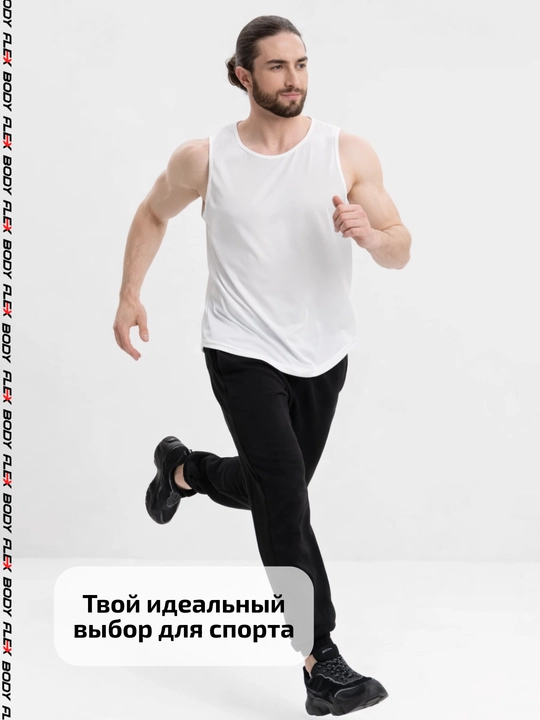 Erkaklar sport maykasi tez quriydigan, yugurish va fitnes uchun