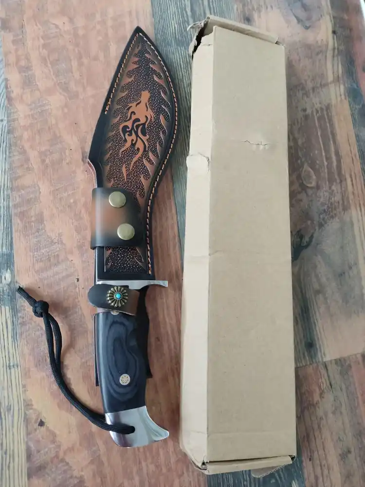 Machete g‘ilofli sayyohlik pichog‘i bogbop ov qilish baliq ovlash sayohat va kemping uchun