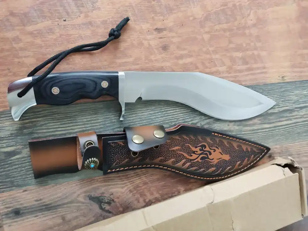 Machete g‘ilofli sayyohlik pichog‘i bogbop ov qilish baliq ovlash sayohat va kemping uchun