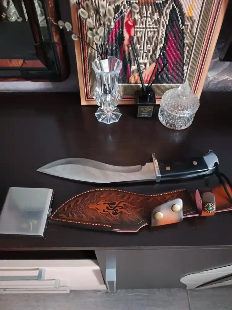 Machete g‘ilofli sayyohlik pichog‘i bogbop ov qilish baliq ovlash sayohat va kemping uchun