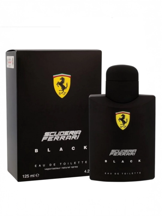 Scuderia Ferrari BLACK — элегантный и свежий мужской парфюм, 100 мл 