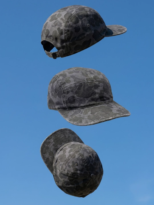 Qisqa soyali (Short Brim Cap) kamuflyaj kepka – unisex, street uslub, outdoor