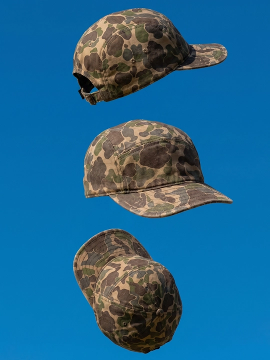 Qisqa soyali (Short Brim Cap) kamuflyaj kepka – unisex, street uslub, outdoor