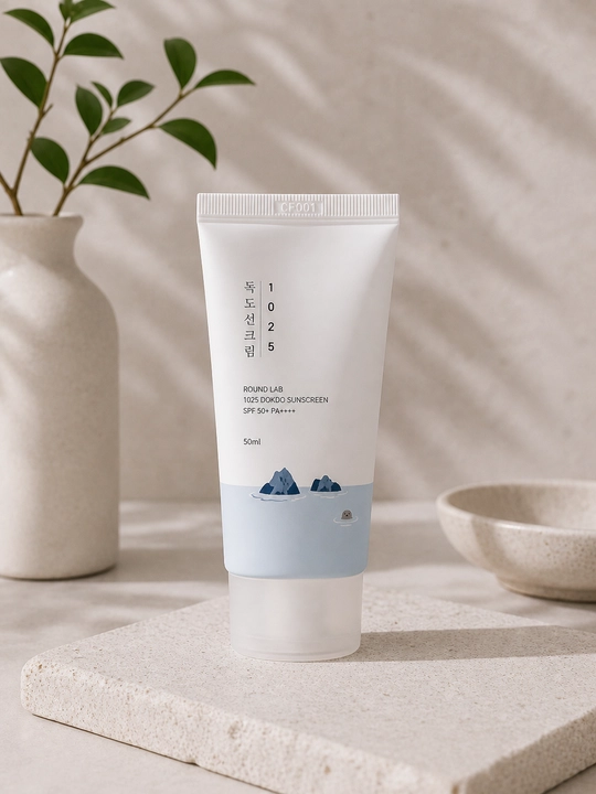 Round Lab 1025 Dokdo Sunscreen SPF50+ PA++++ quyoshdan himoya kremi, 50 ml - 