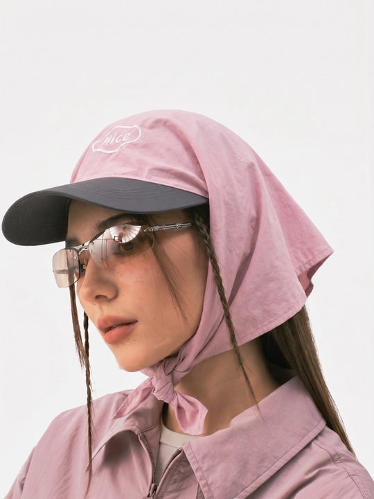 Bandana kepka (bandor, Hikage tie hat) – yengil, zamonaviy street uslub, unisex