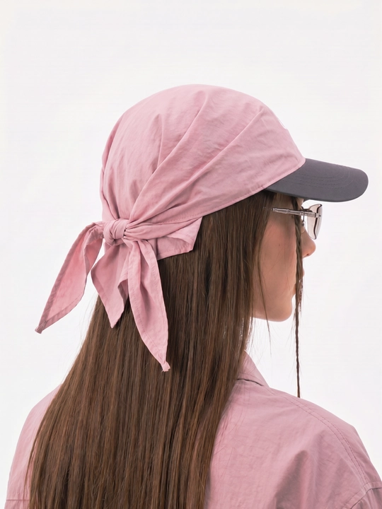 Bandana kepka (bandor, Hikage tie hat) – yengil, zamonaviy street uslub, unisex