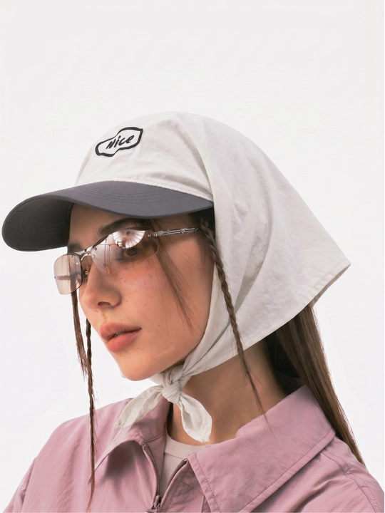 Bandana kepka (bandor, Hikage tie hat) – yengil, zamonaviy street uslub, unisex