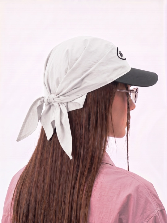 Bandana kepka (bandor, Hikage tie hat) – yengil, zamonaviy street uslub, unisex