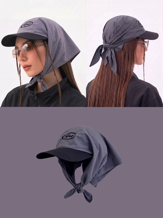 Bandana kepka (bandor, Hikage tie hat) – yengil, zamonaviy street uslub, unisex - 