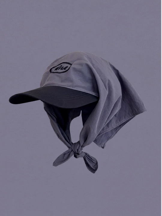 Bandana kepka (bandor, Hikage tie hat) – yengil, zamonaviy street uslub, unisex