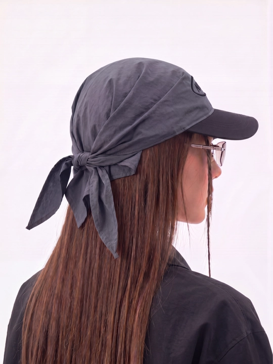 Bandana kepka (bandor, Hikage tie hat) – yengil, zamonaviy street uslub, unisex