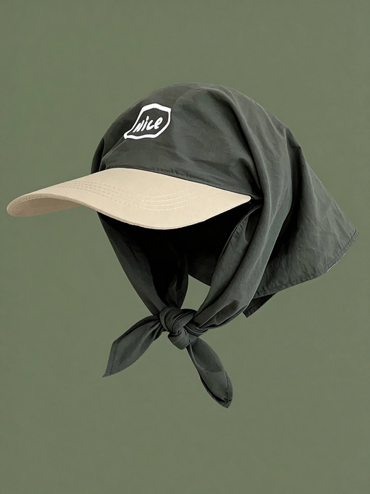 Bandana kepka (bandor, Hikage tie hat) – yengil, zamonaviy street uslub, unisex