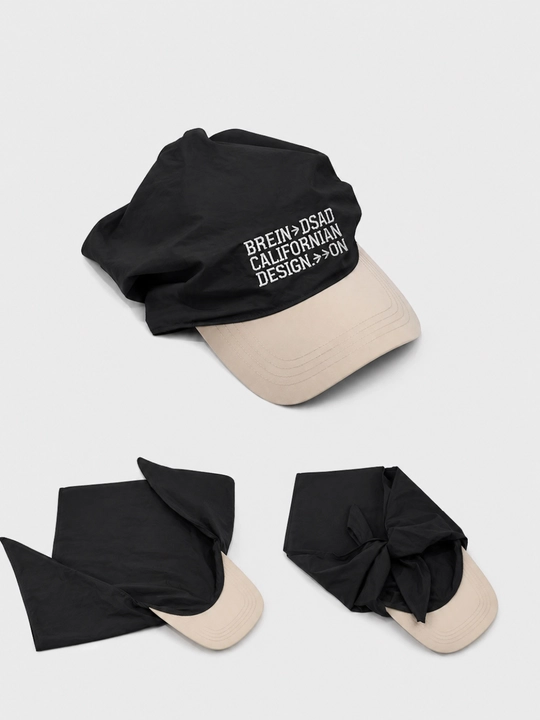 Kashtali bandana kepka (bandor, Hikage tie hat) – zamonaviy street uslub, unisex