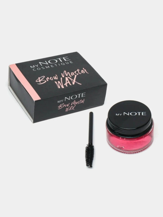 My Note Brow Master Wax 20 g qosh uchun fiksatsiya geli va vosk, qoshlarni turmaklash