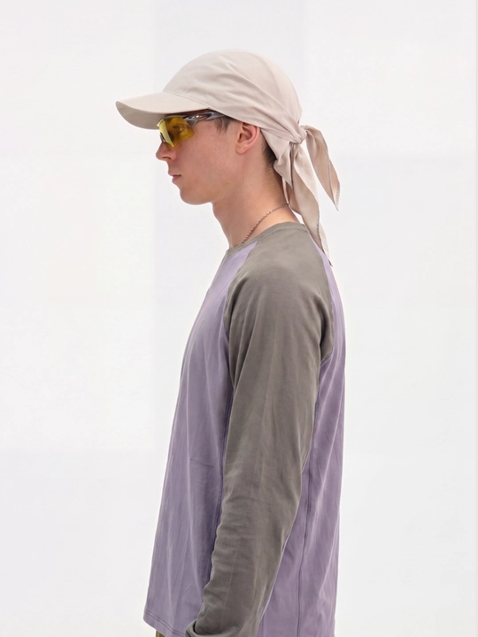 Bandana kepka (bandor, Hikage tie hat) – quyoshdan himoya, tez quriydigan, outdoor, unisex