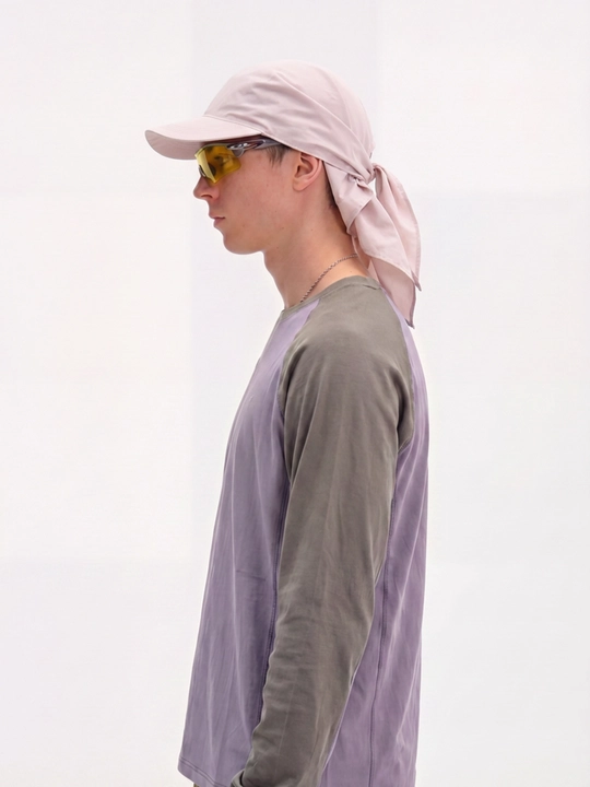Bandana kepka (bandor, Hikage tie hat) – quyoshdan himoya, tez quriydigan, outdoor, unisex