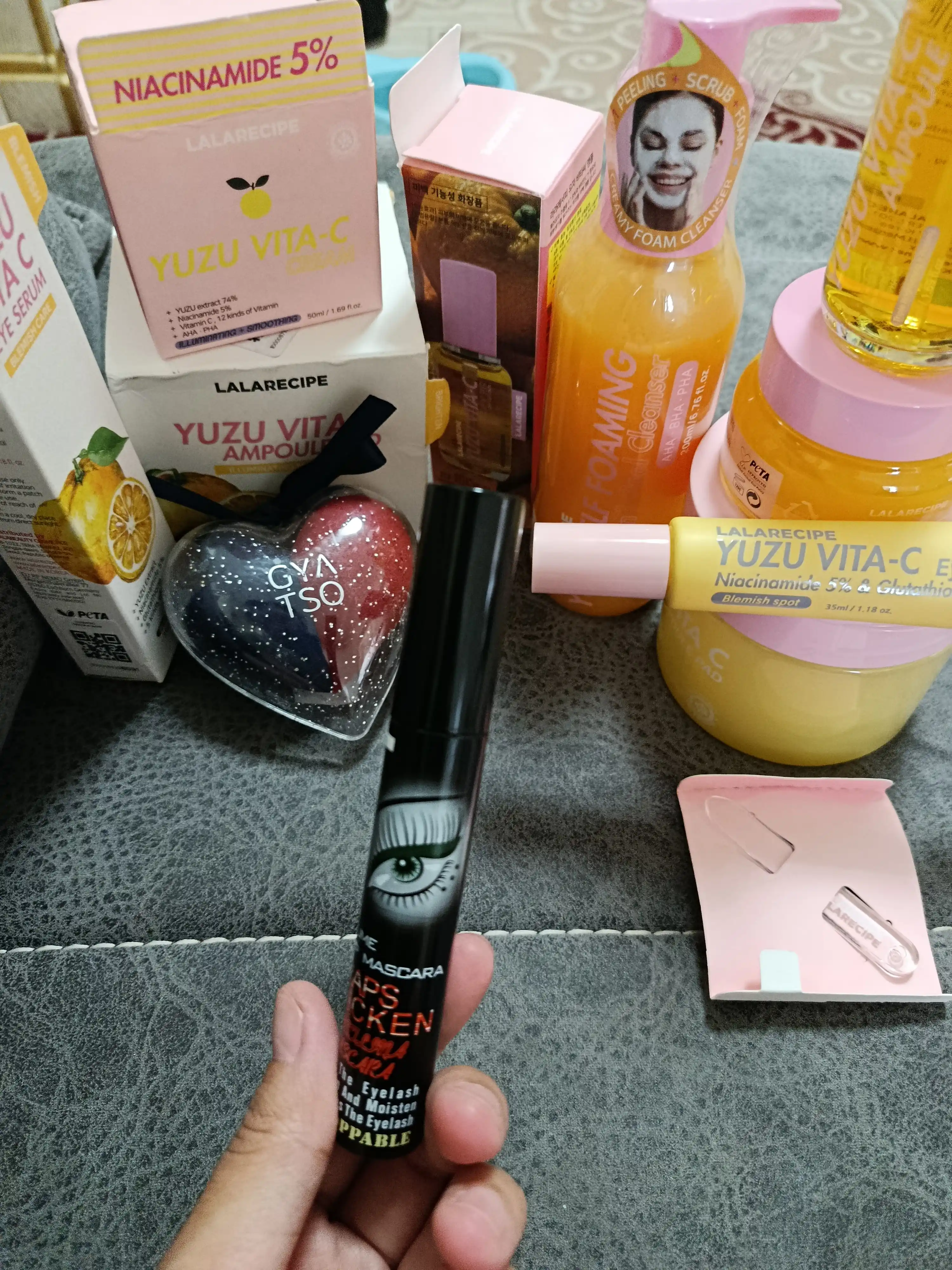 Тушь для ресниц, удлиняющая и влагостойкая, Mascara