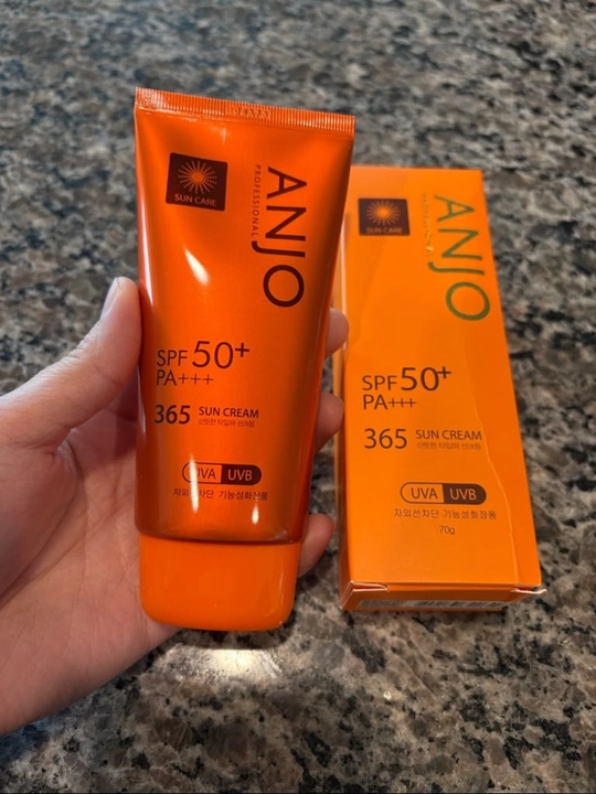 Anjo Professional SPF50+ PA+++, солнцезащитный крем для всех типов кожи, 70 мл