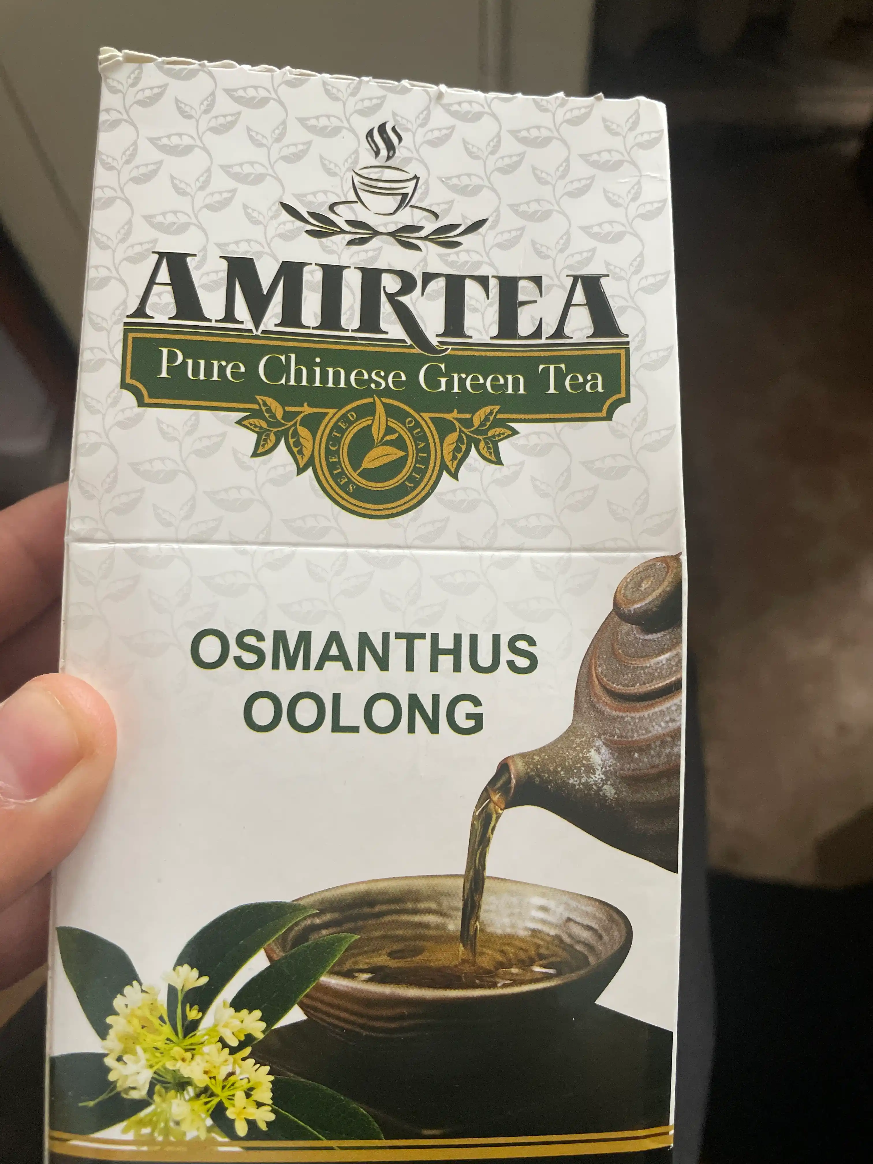 Amir Tea Ko'k choy Xitoy oliy navli Milk Oolong 90 gr