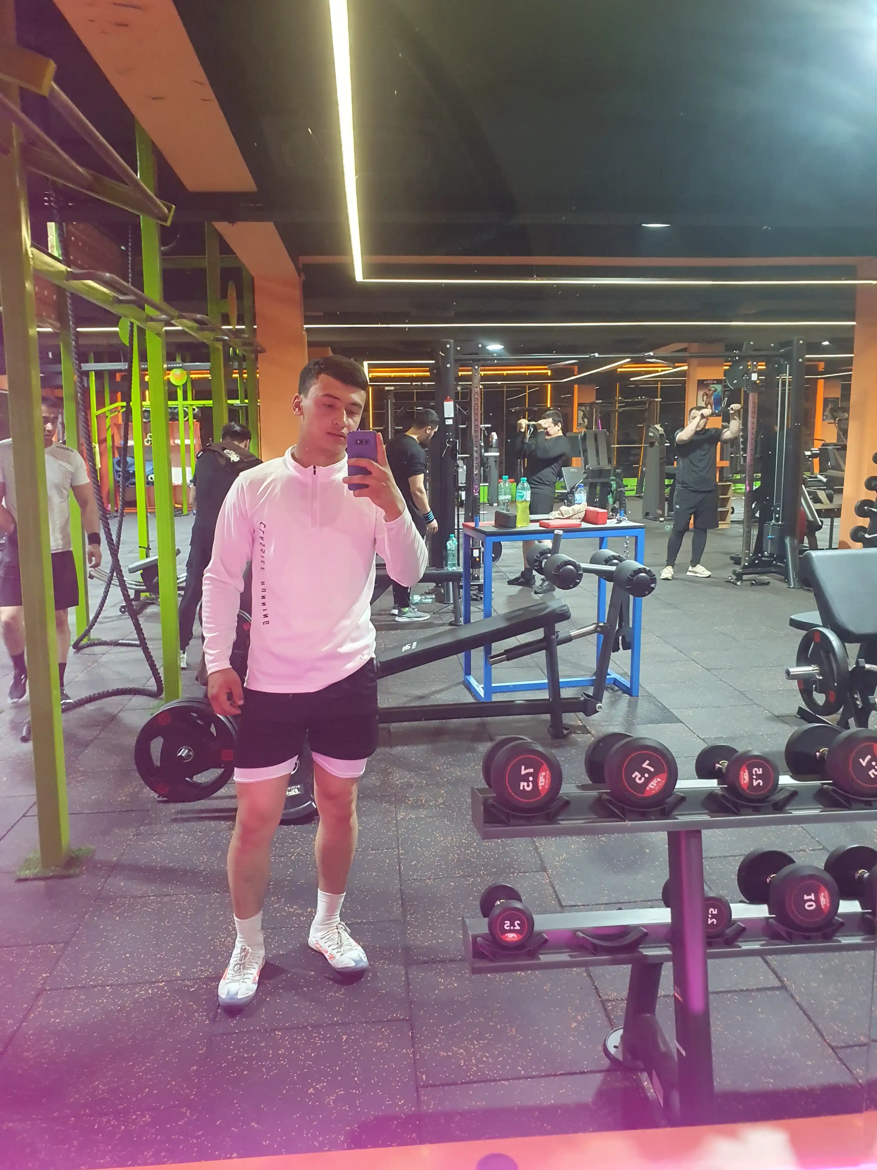 Sport kostyum uzun yeng, tez quriydigan, yugurish, fitness uchun rashgard, erkaklarniki