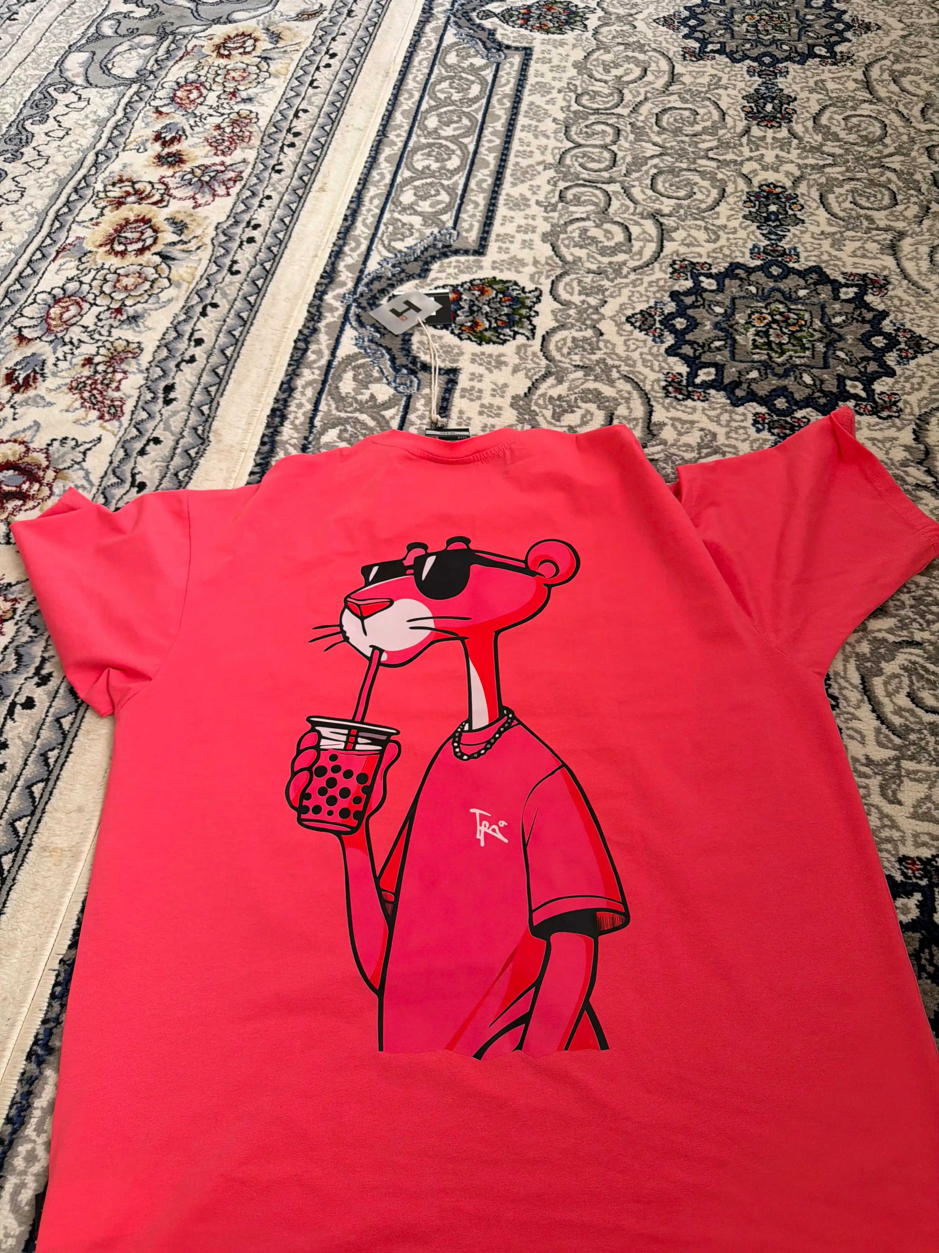 Футболка с принтом Pink Panther