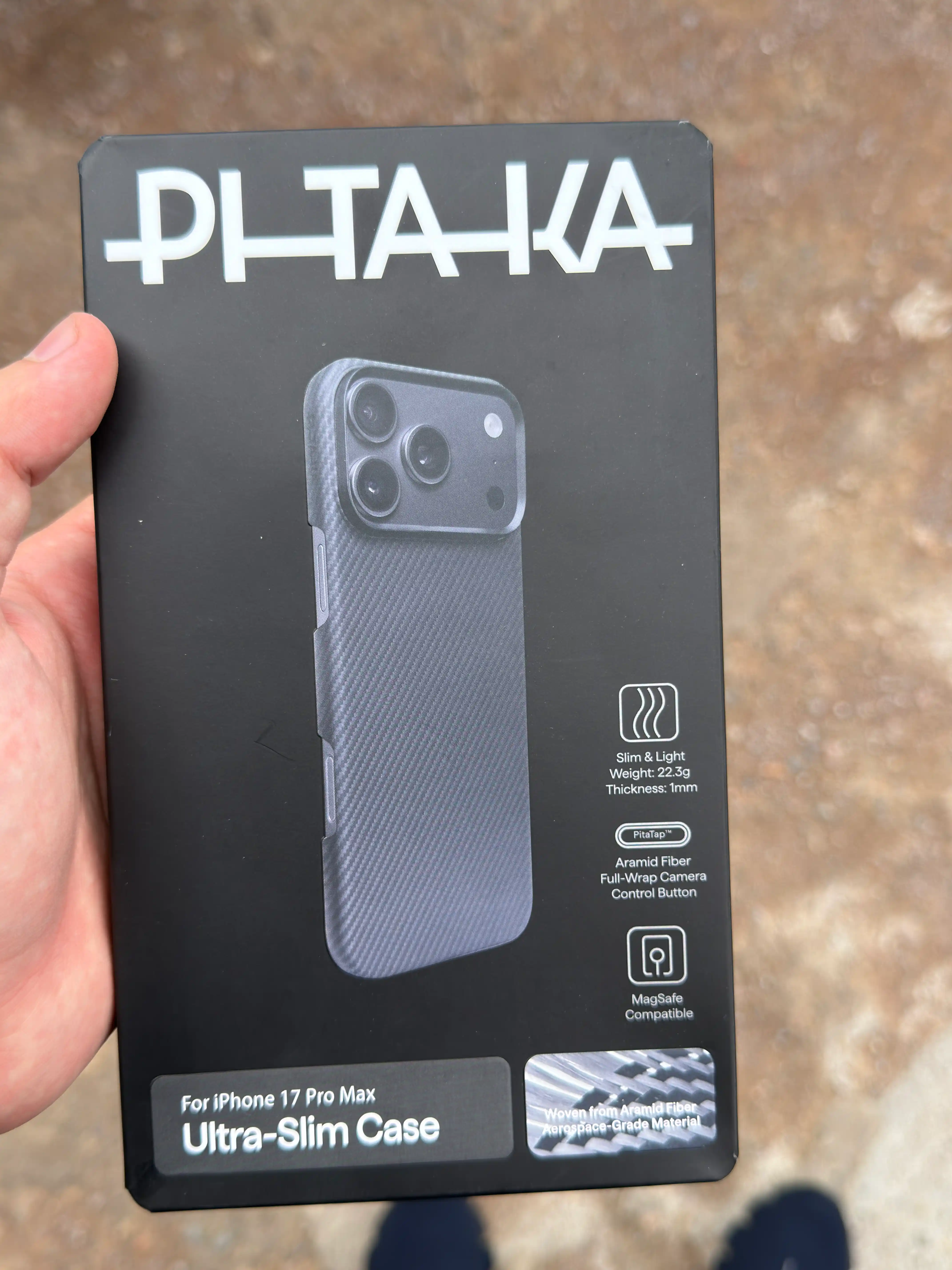 Тонкий карбоновый чехол-бампер для iPhone 17 Pro / Pro Max / Air