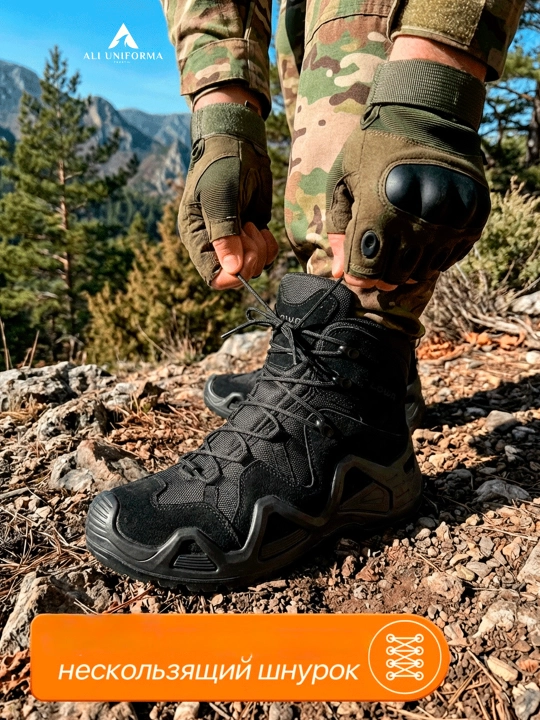 Тактические ботинки Lowa Zephyr GTX Mid мужские, непромокаемые Gore-Tex