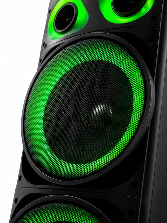 MT1222 Bluetooth kolonka, RGB yoritish, kuchli ovoz