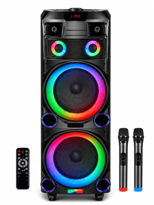 Колонка NDR7022 Bluetooth 5.0 RGB, караоке