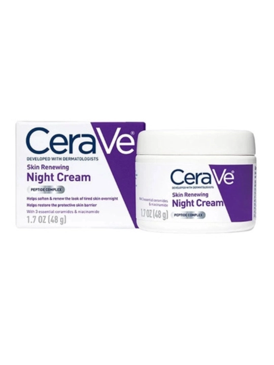 CeraVe Skin Renewing Night Cream — ночной восстанавливающий крем для лица 48 г - 