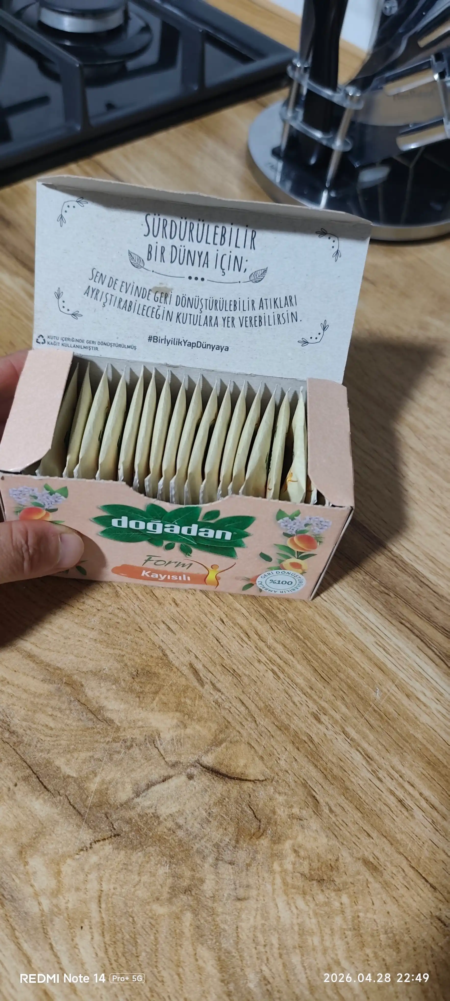 Турецкий чай для похудения Dogadan Form, 20 пакетиков, 6 видов
