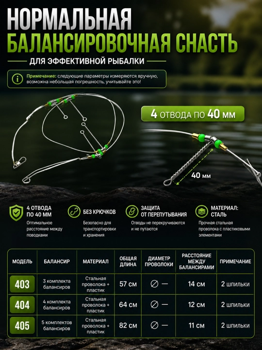 Набор оснасток для рыбалки