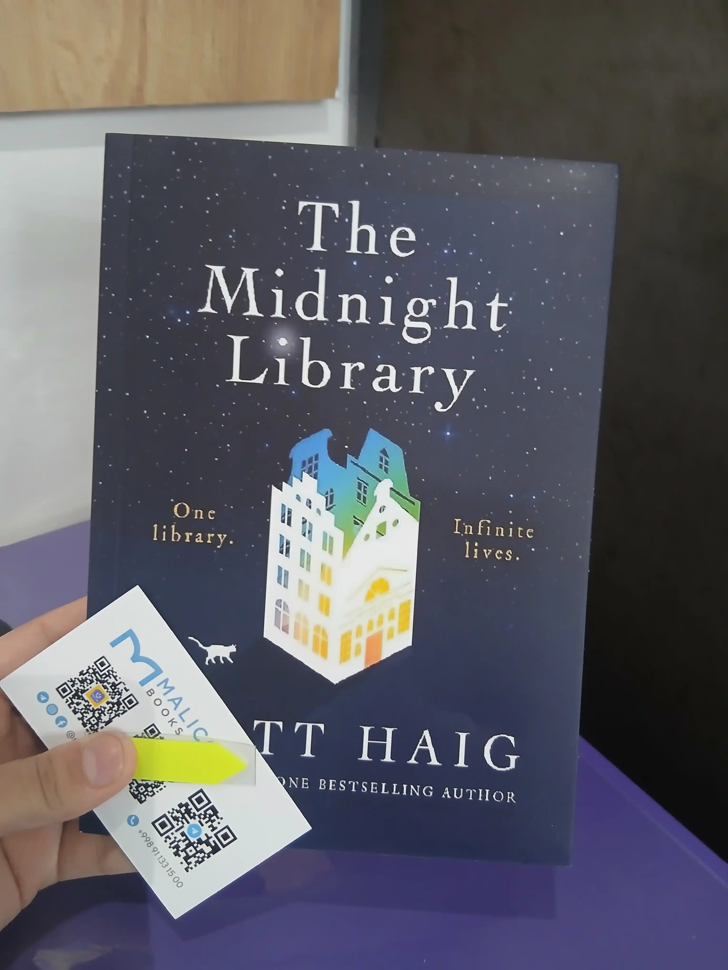 The midnight library. Matt Haig (Книга на английском языке) 