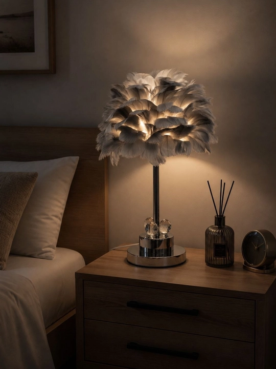 Elegant patli stol svetelnik (dekorativ lampa) - 