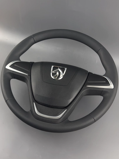 Руль для всех автомобилей, универсальный Spark, Damas, Nexia 1 2 3, Gentra, Lacetti — RULHAUS-TOYCHOQ-ЧЕРН